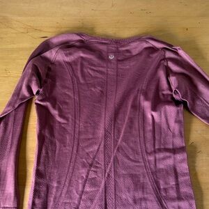 Pink lululemon Long-Sleeve Top